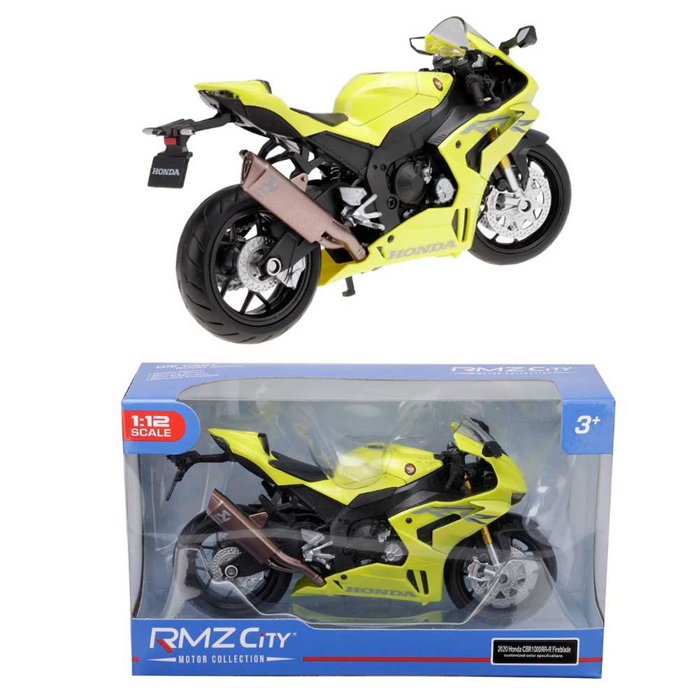 Motor modell – Honda CBR1000RR-R Fireblade 2020 (1:12, sárga)