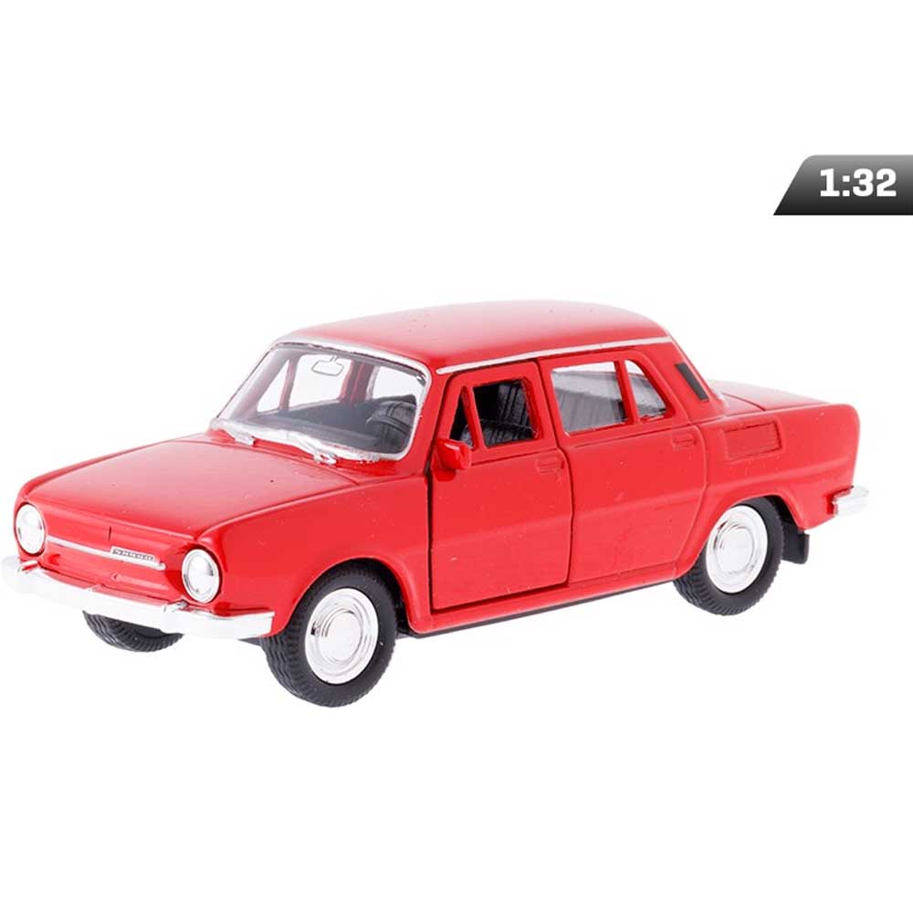 Skoda 100 modellautó 1:34 - piros
