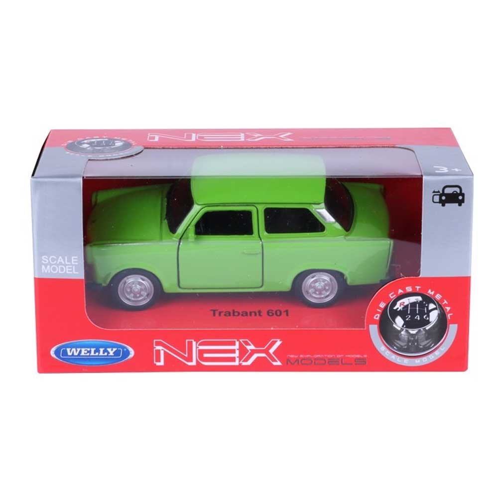 1:34-es modell, PRL Trabant 601 akvamarin (A884T601S)