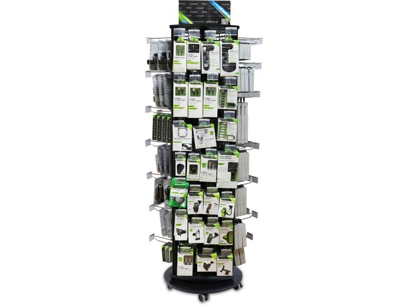 245 termékből álló készlet  180 cm es forgó állvány – kép 3