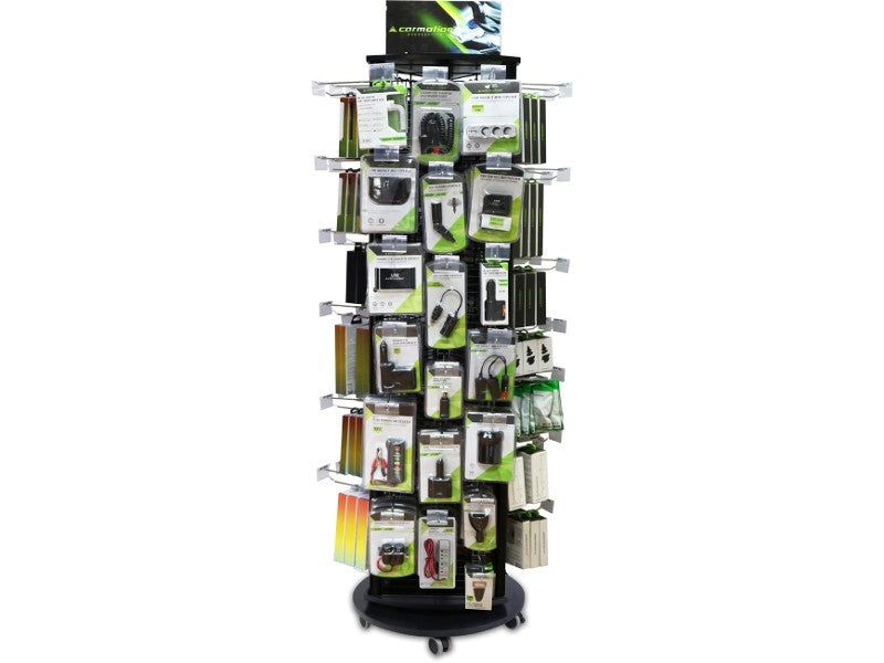 245 termékből álló készlet  180 cm es forgó állvány – kép 4