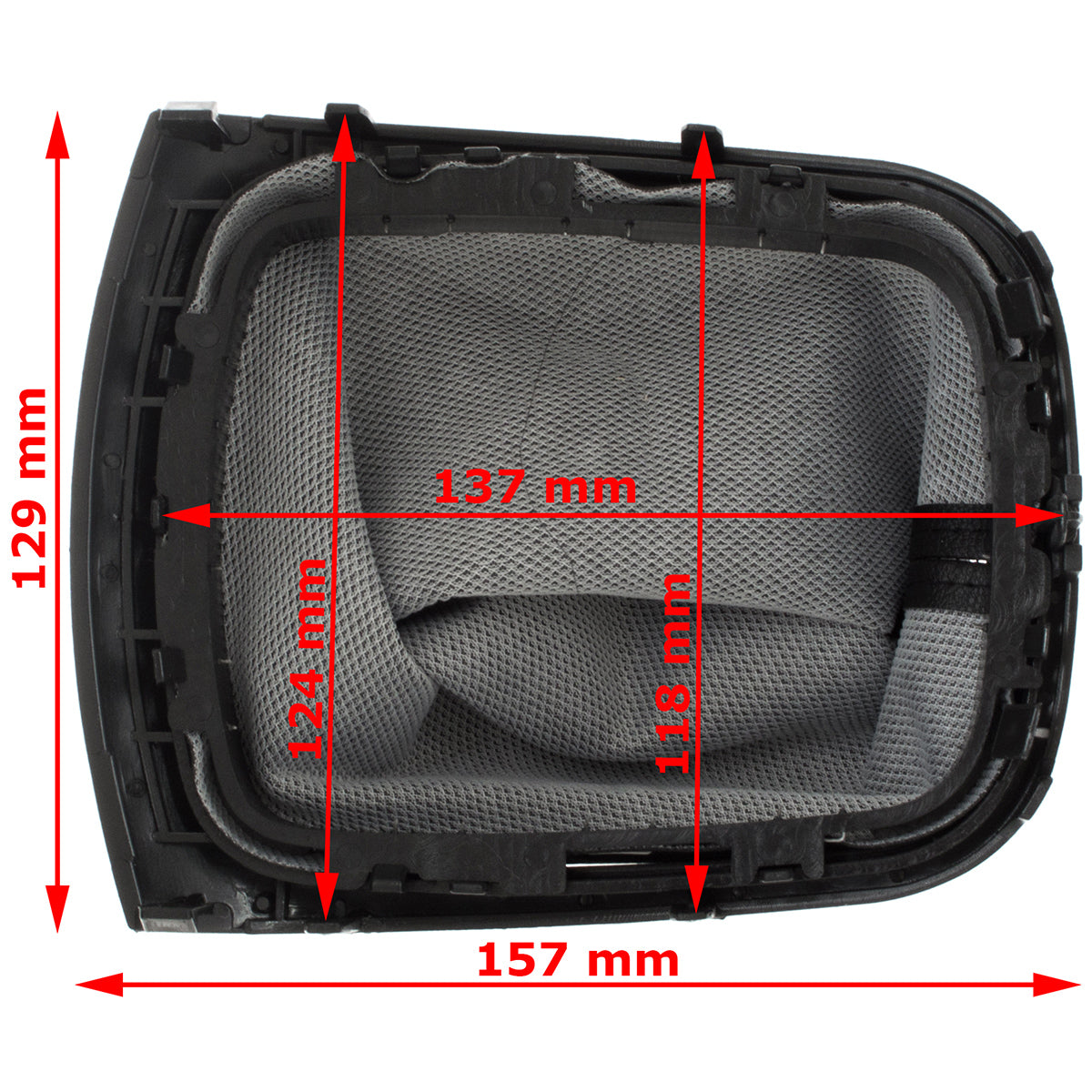 Renault Megane III 2008- suknjica mjenjača s okvirom