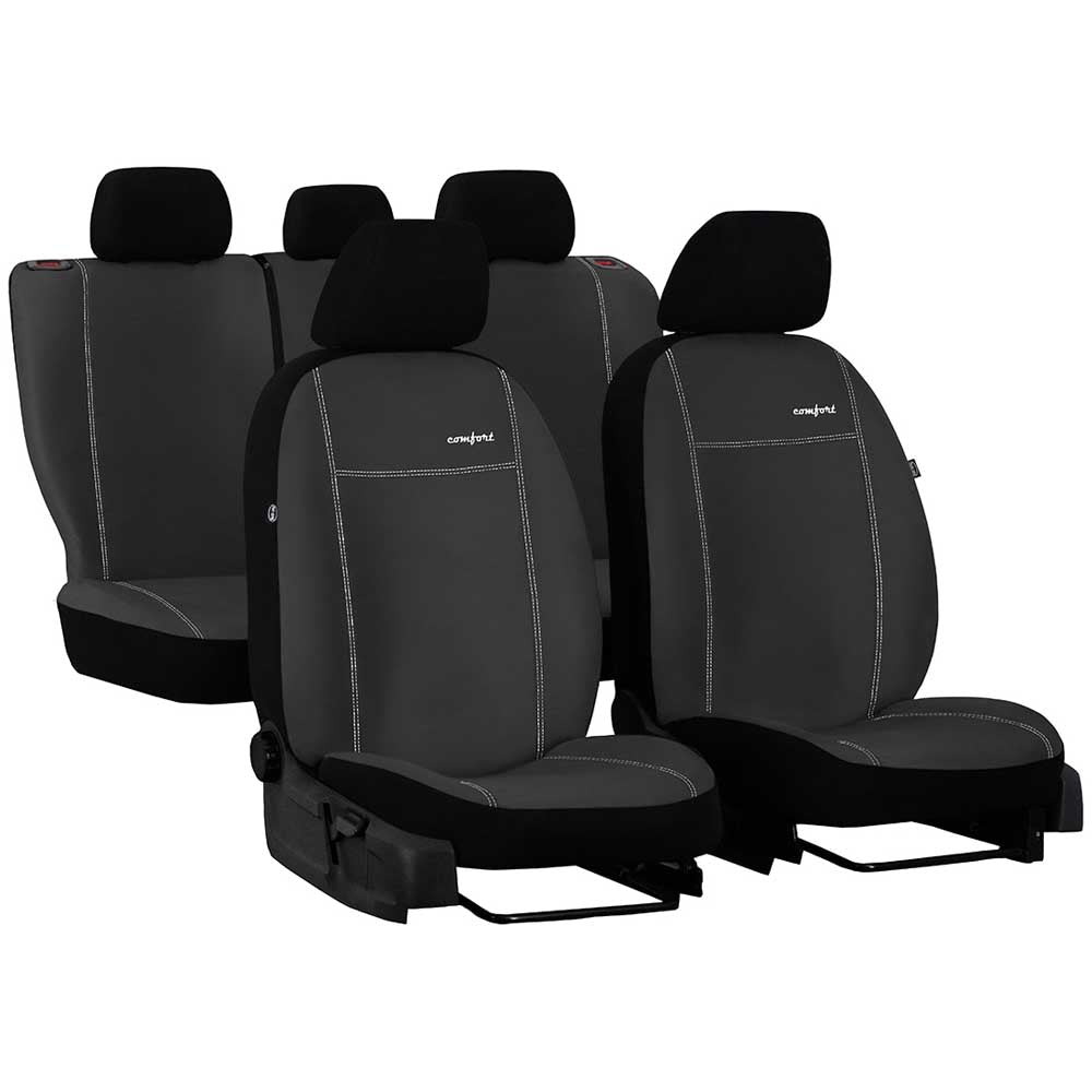 Comfort Univerzális üléshuzat alcantara anyagból sötét szürke színben