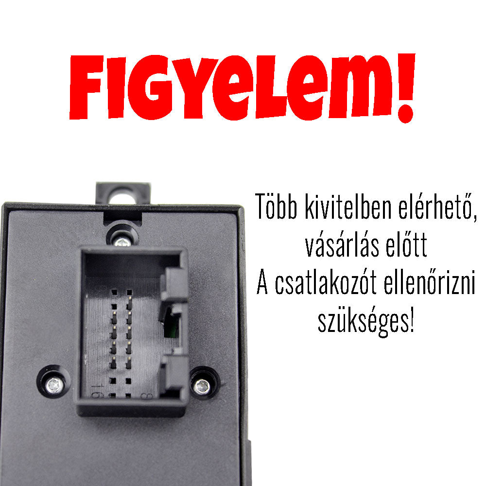 Audi A3 ablakemelő kapcsoló panel