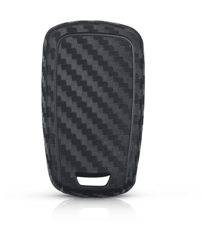 Chevrolet kulcs szilikon tok 3 gombos CARBON
