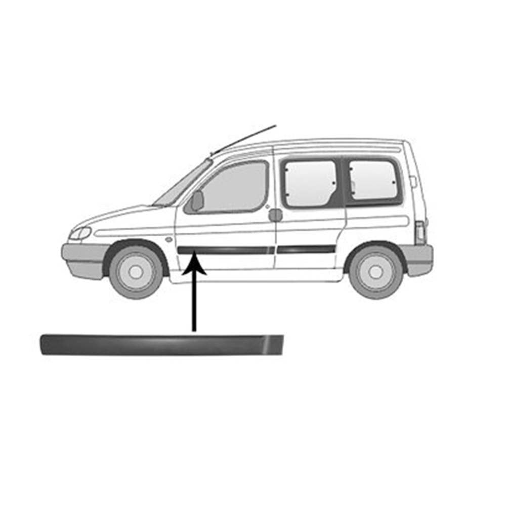 Citroen Berlingo oldalsó díszléc 1996-2008