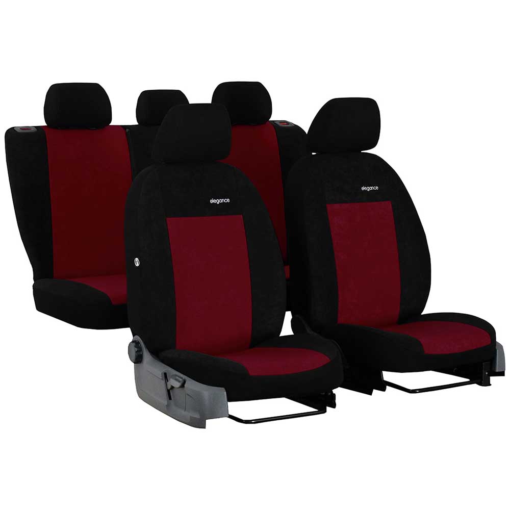 Citroen C2 üléshuzat Elegance 2003-2009 bordó színben