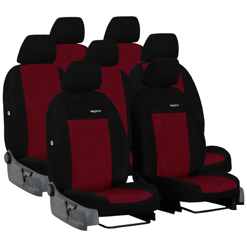 Citroen Berlingo XTR III (7 személyes) üléshuzat Elegance 2018- bordó színben