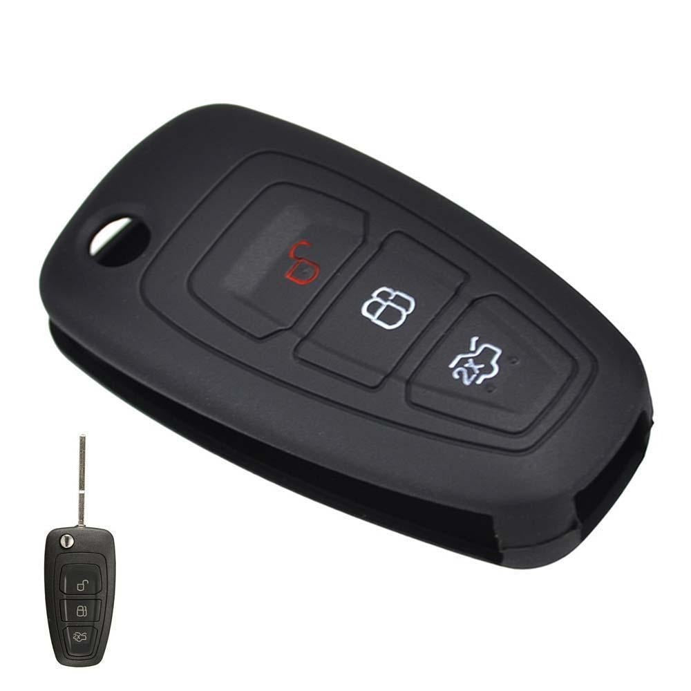 Ford bicskakulcs szilikon tok 3 gombos