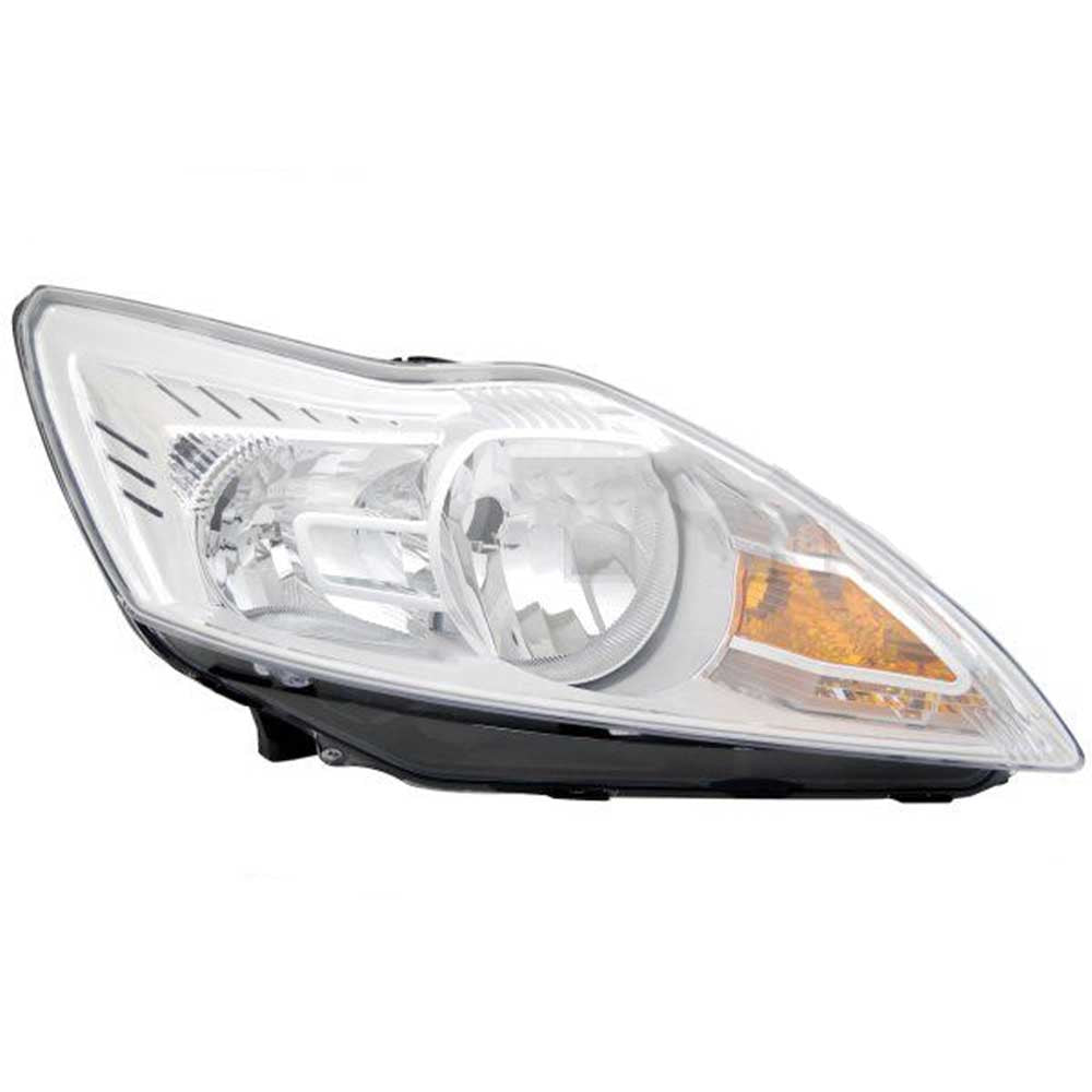 Ford Focus II jobb első fényszóró króm 2004-2012