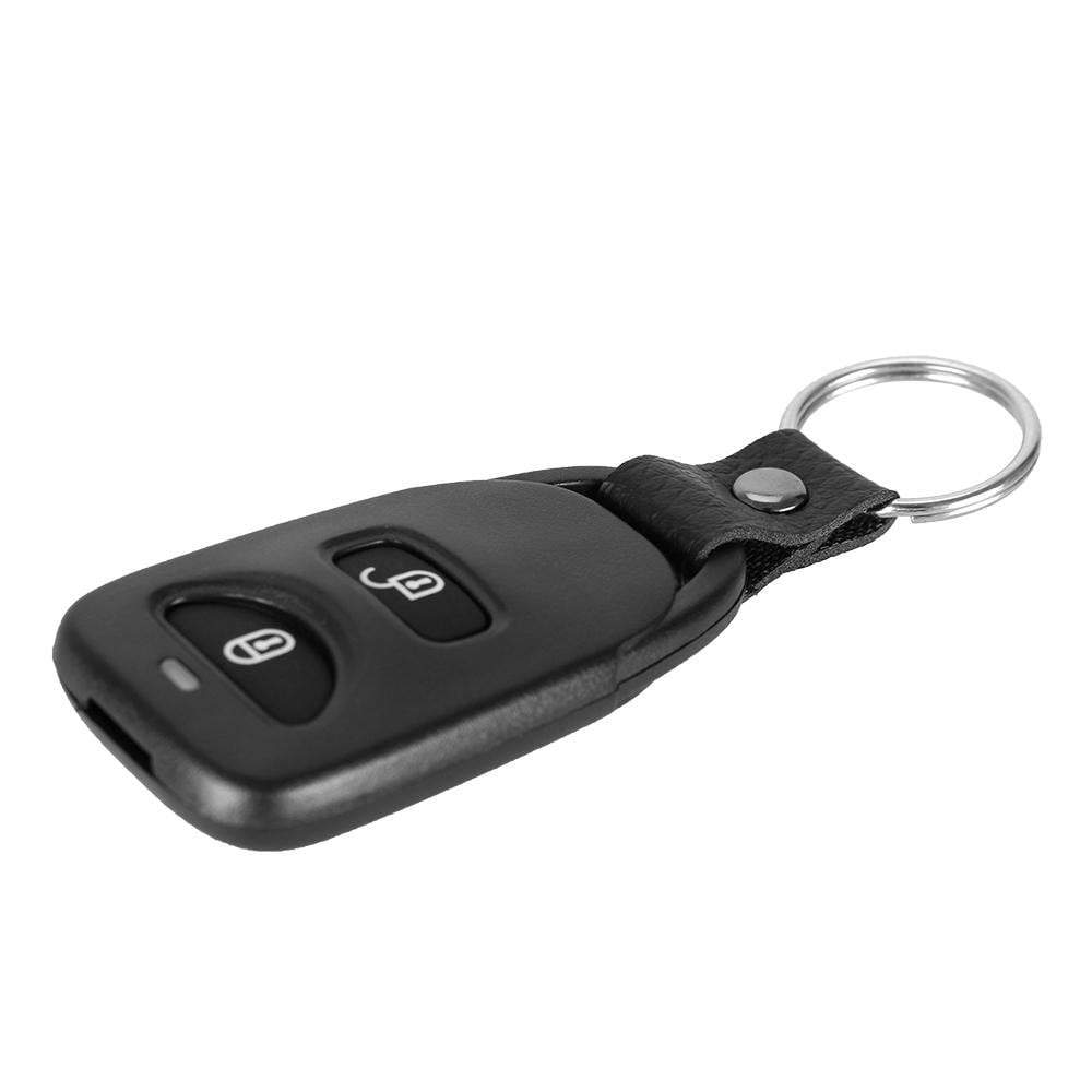 Fekete színű, Hyundai 2 gombos kulcs, kulcsház.