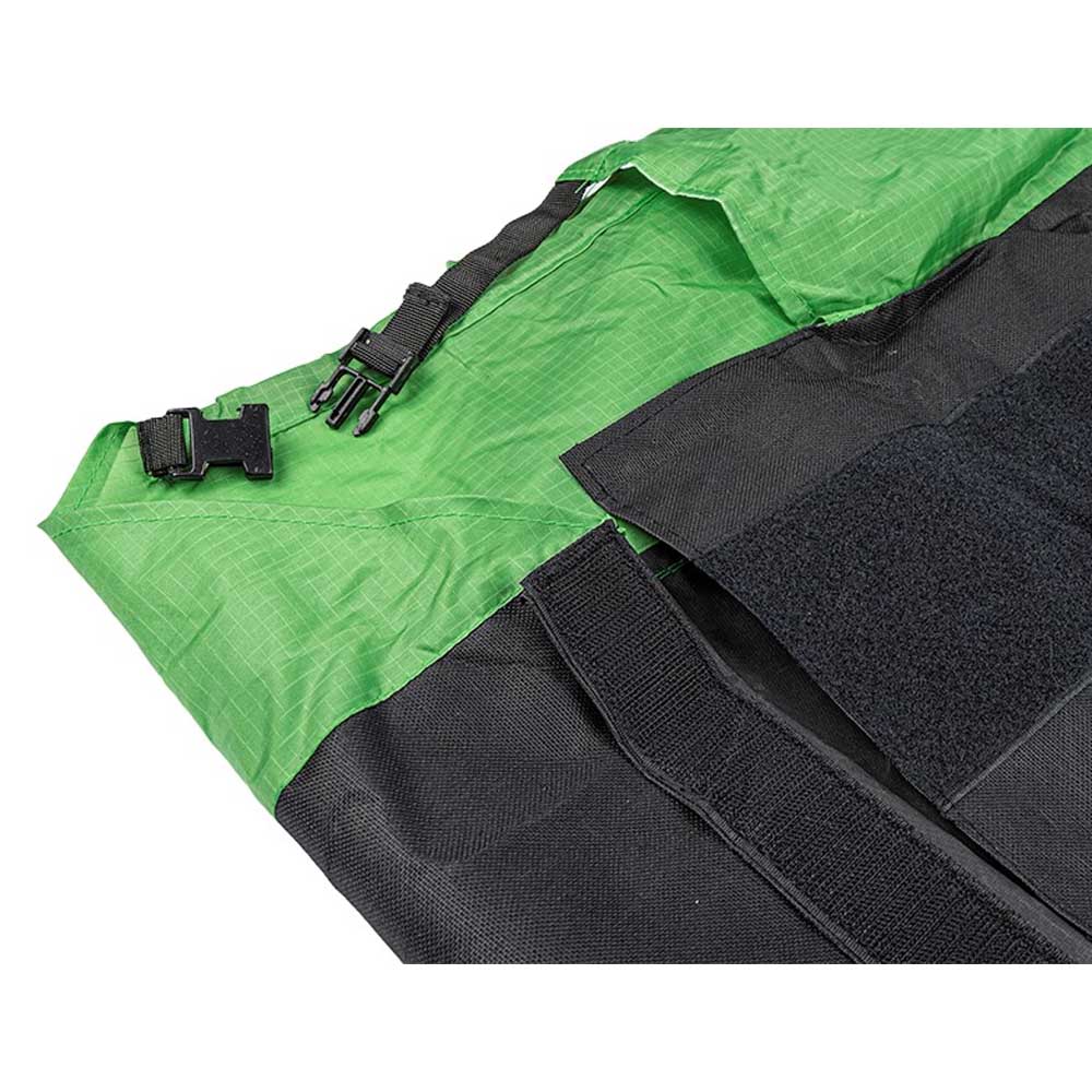Kerék/gumi tároló készlet 18" 22" fekete-zöld színben