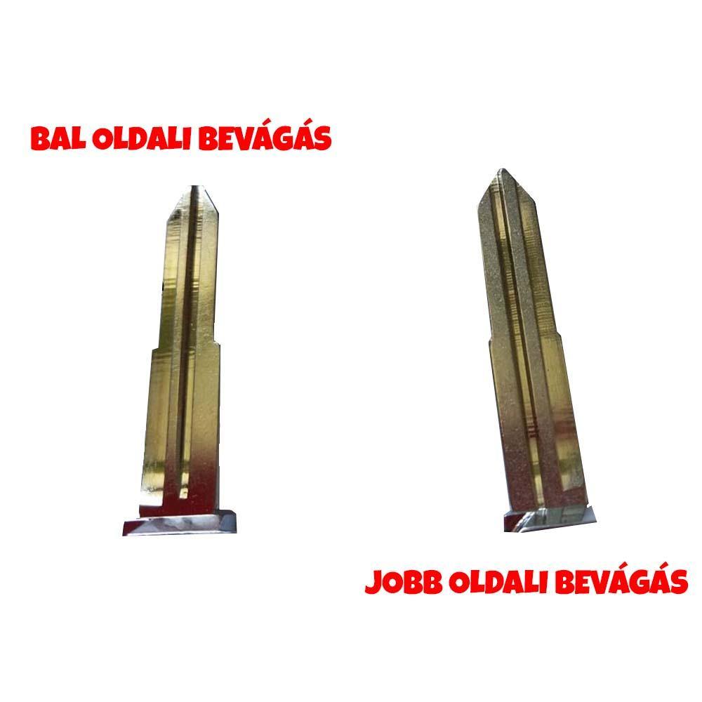 Mitsubishi bicskakulcs átalakító kulcsház 3 gombos 