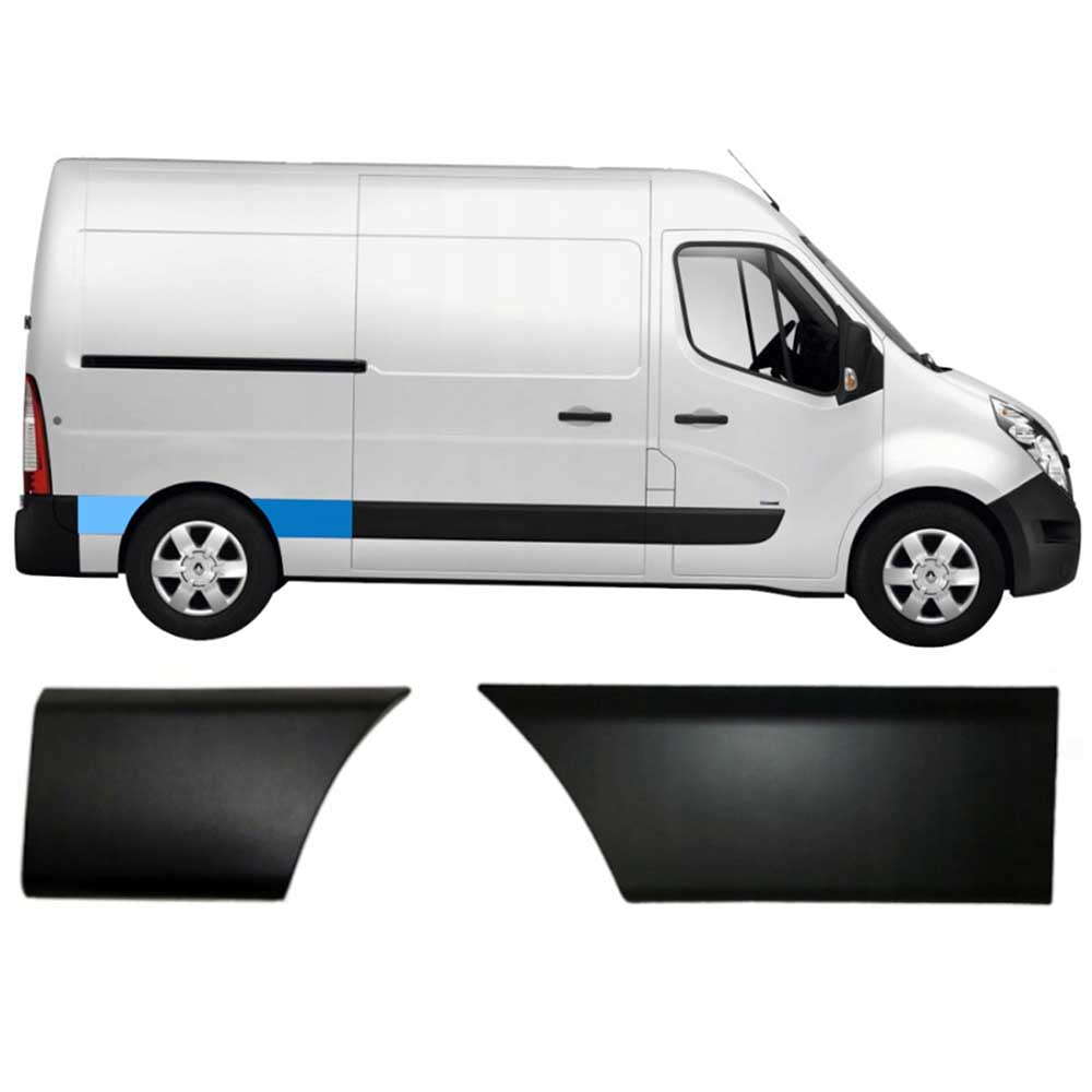 Opel Movano B jobb oldali díszléc szett 2010-