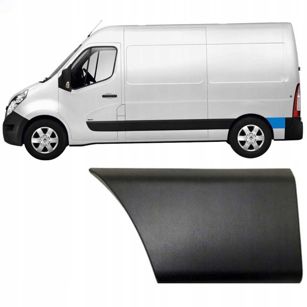Renault Master III bal hátsó díszléc 2010-
