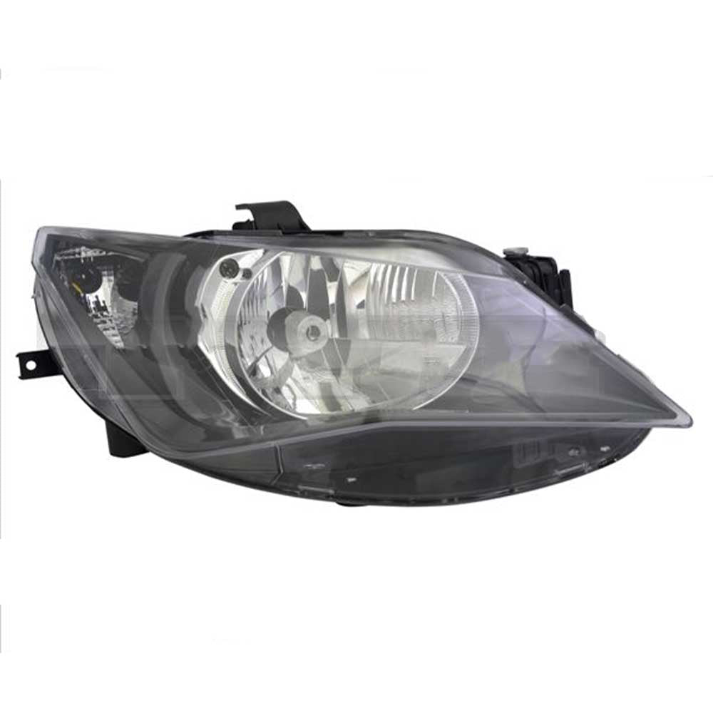 Seat Ibiza IV jobb első fényszóró fekete 2008-2015